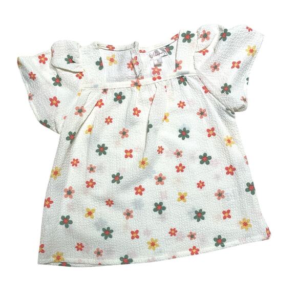 Nannette Floral 3 Piece Jacket Pant Set w/Bucket Hat size 6 - Picture 4 of 10